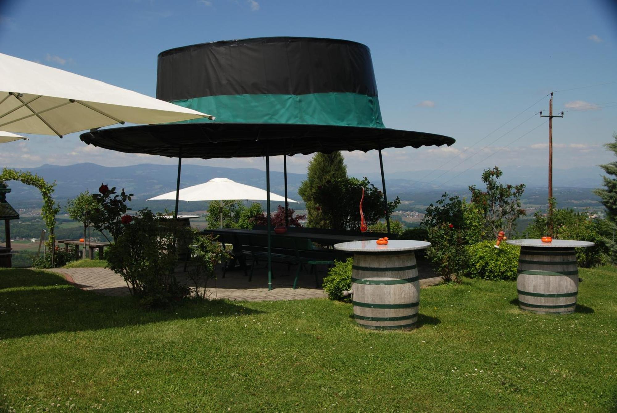 Naturpark-.Weinbergferienhaus Kitzeck im Sausal Ngoại thất bức ảnh